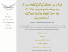 Tablet Screenshot of dragonfly-designs.co.za